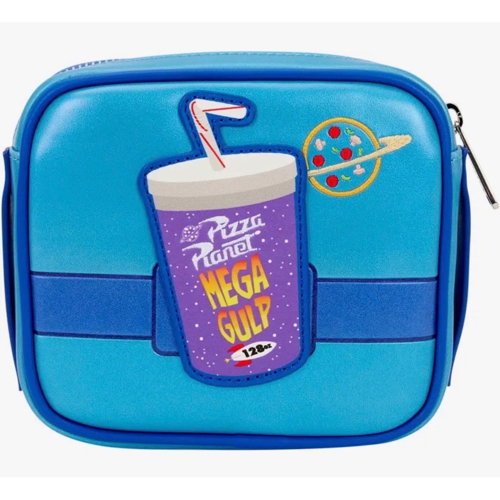 Loungefly Toy Story Alien Crossbuddies Crossbody Bag Blue NEW - Picture 5 of 10